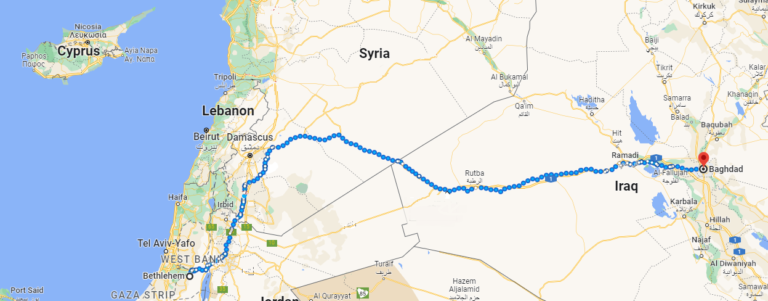 The road to bethlehem